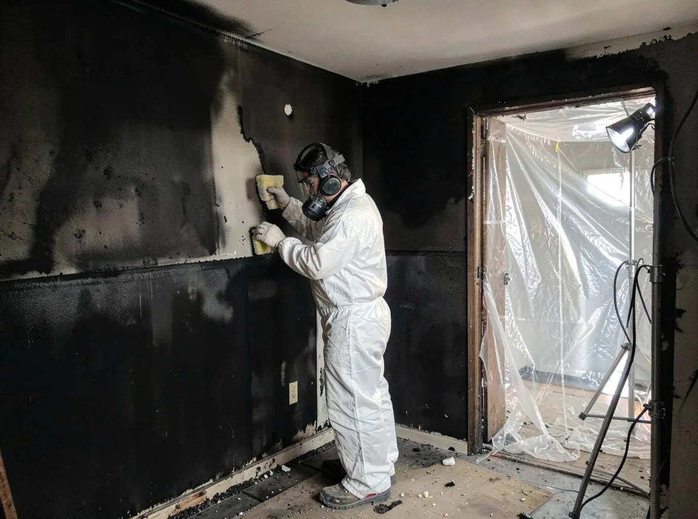 Fire Damage Restoration company in Cross Timbers, MO